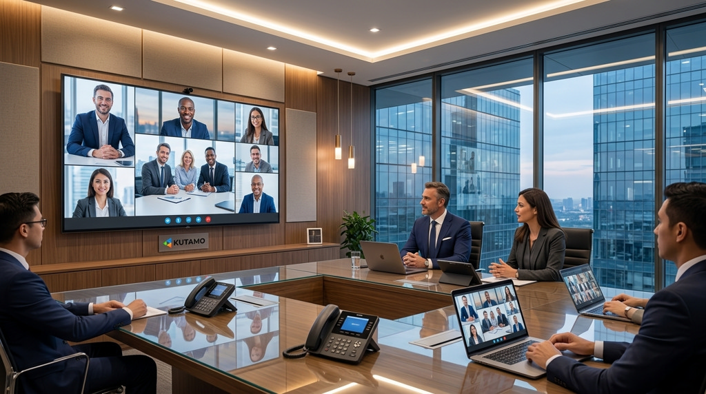 Video conferencing inside Kutamo
